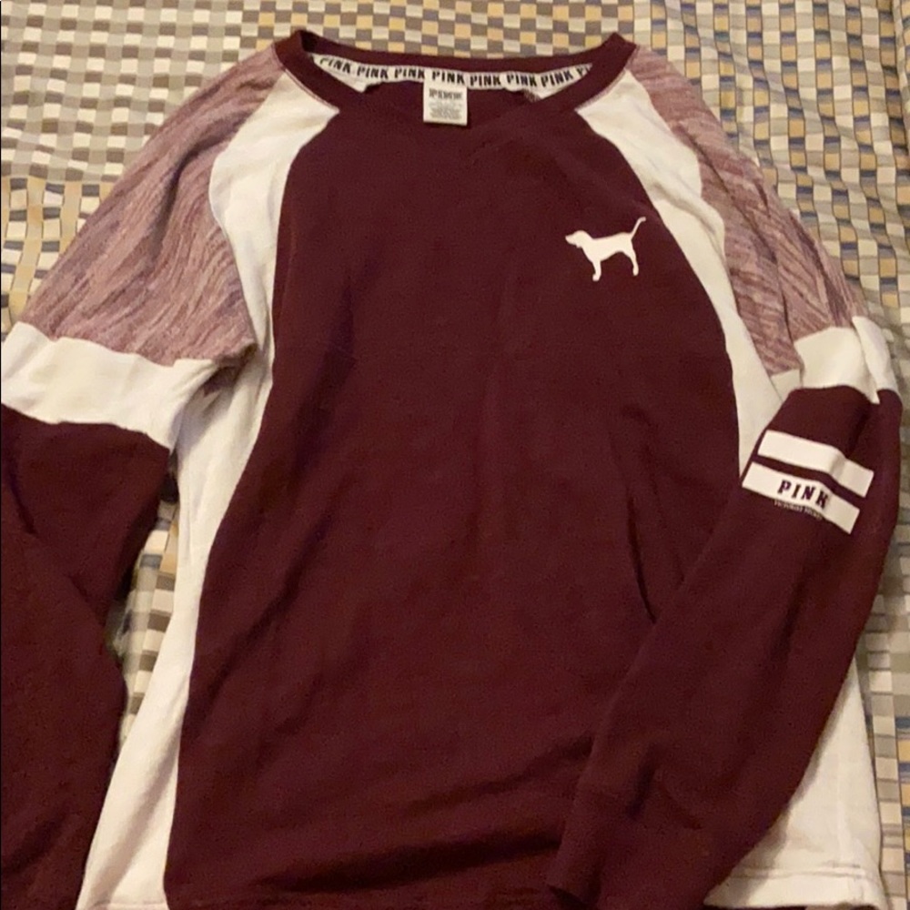 Pink Victoria’s Secret crewneck